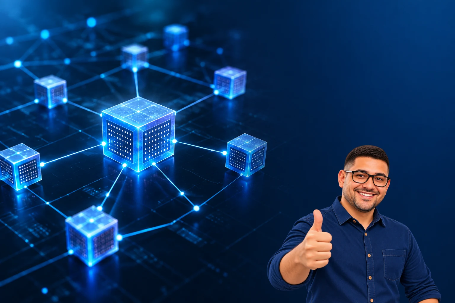 O que é um nó de blockchain e como ele participa da rede