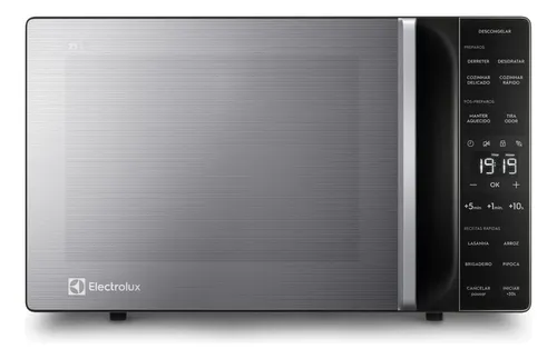 Micro-ondas Electrolux Prata 23L Efficient ME23S 127V - R$ 699